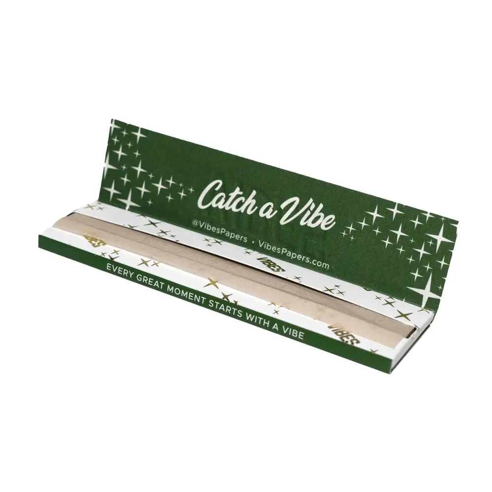 VIBES Rolling Papers King Size Slim Organic Hemp (50 uds/display)
