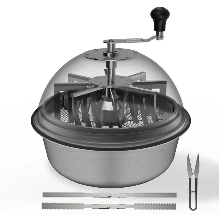 Recortadora giratoria manual de cogollos – bandeja 48 cm