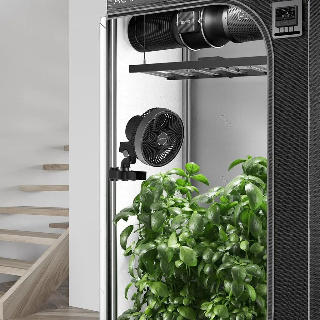 CLOUDRAY S6 Gen 2 – Ventilador de clip EC oscilante 150 mm