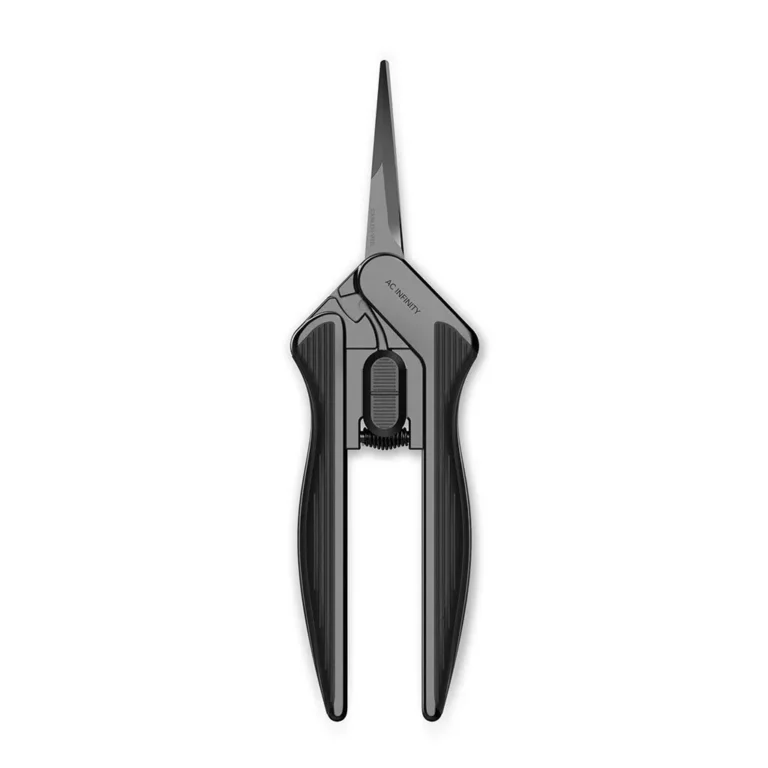 Tijeras de podar de acero inoxidable, hoja recta 16,7 cm