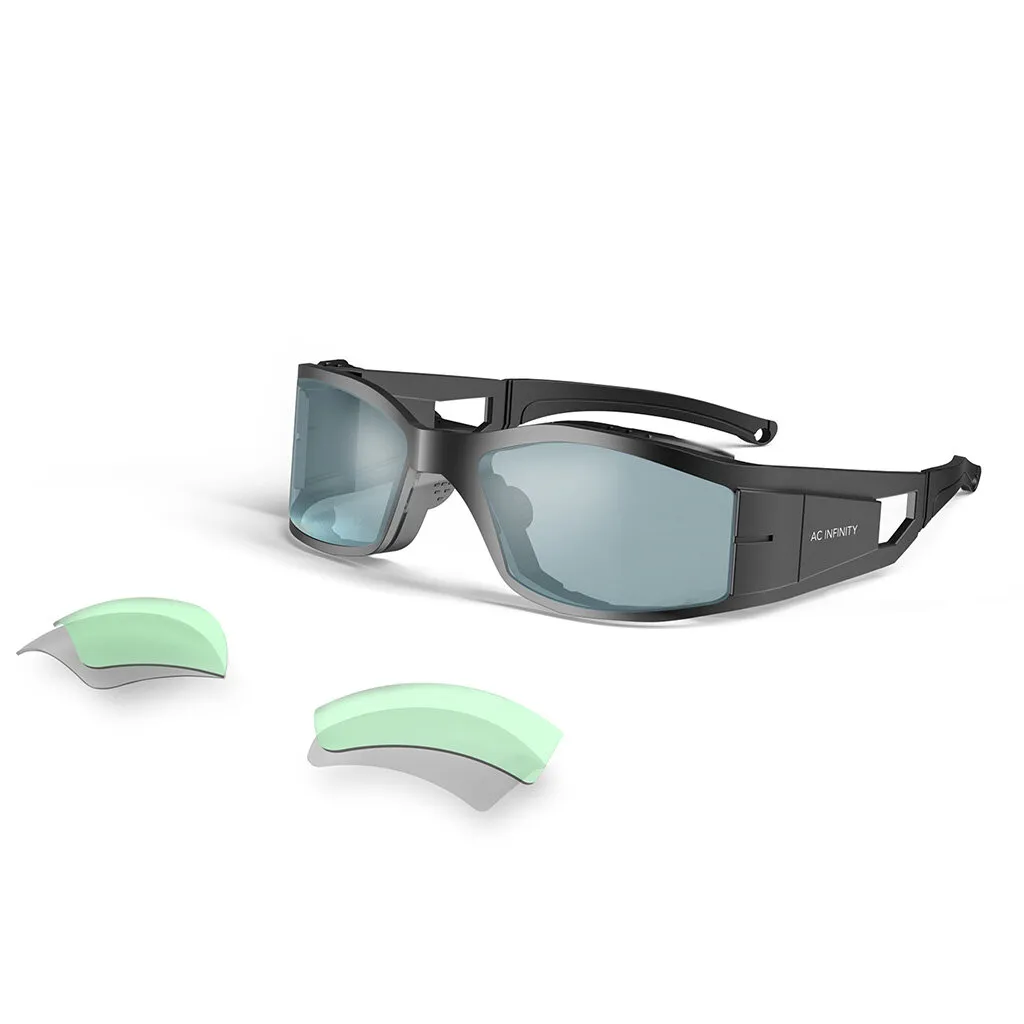 Gafas para cuarto de cultivo con 3 lentes de corrección de color