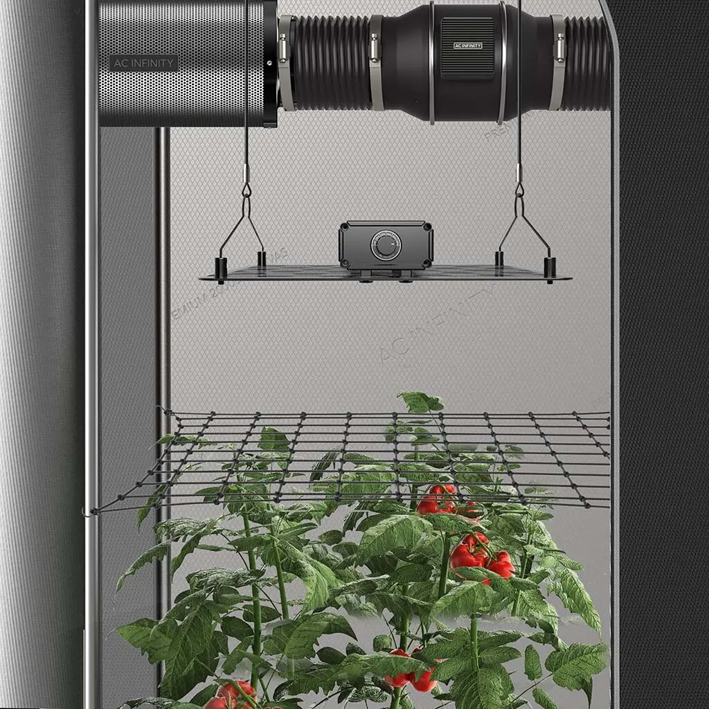 Red elástica SCROG para carpa de cultivo 150×150 cm