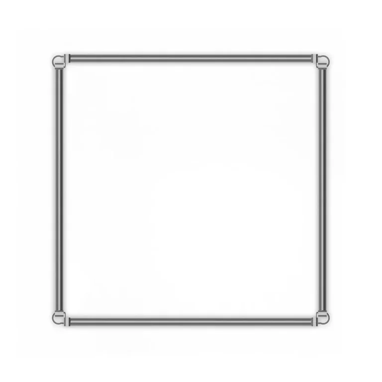 Barras de refuerzo y montaje para armario de cultivo 60×60 cm