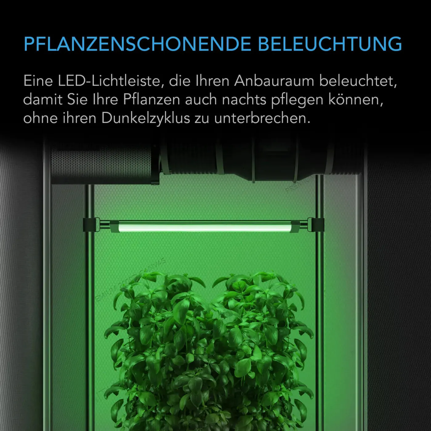 IONBEAM Green – Lámpara de trabajo con luz verde