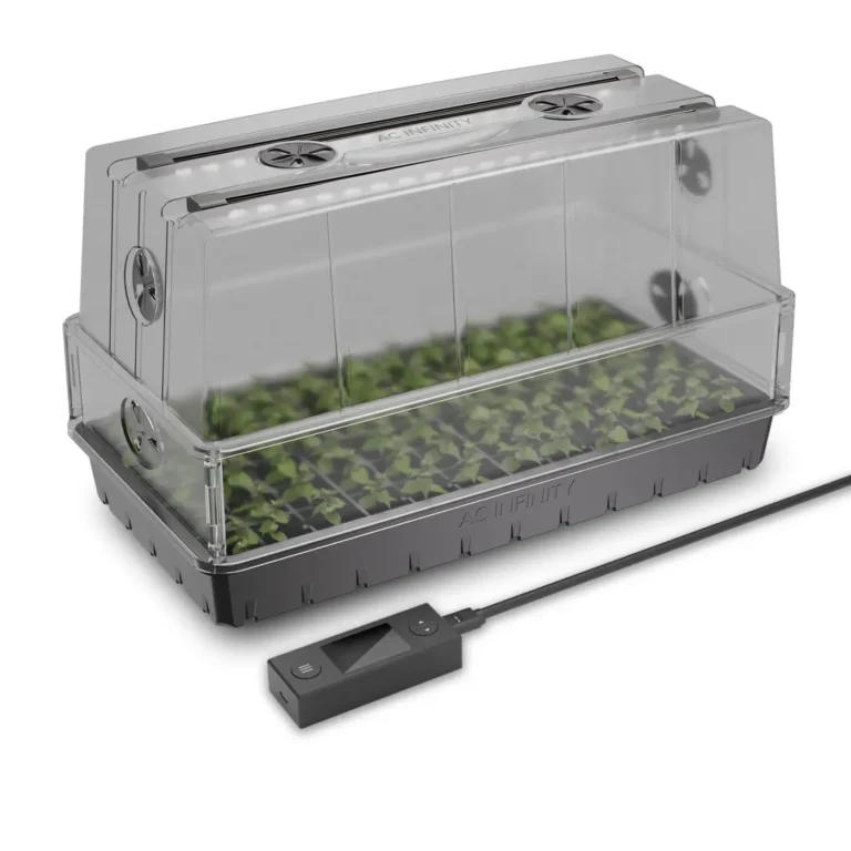 Propagador con extensión de altura y LED – bandeja 6×12