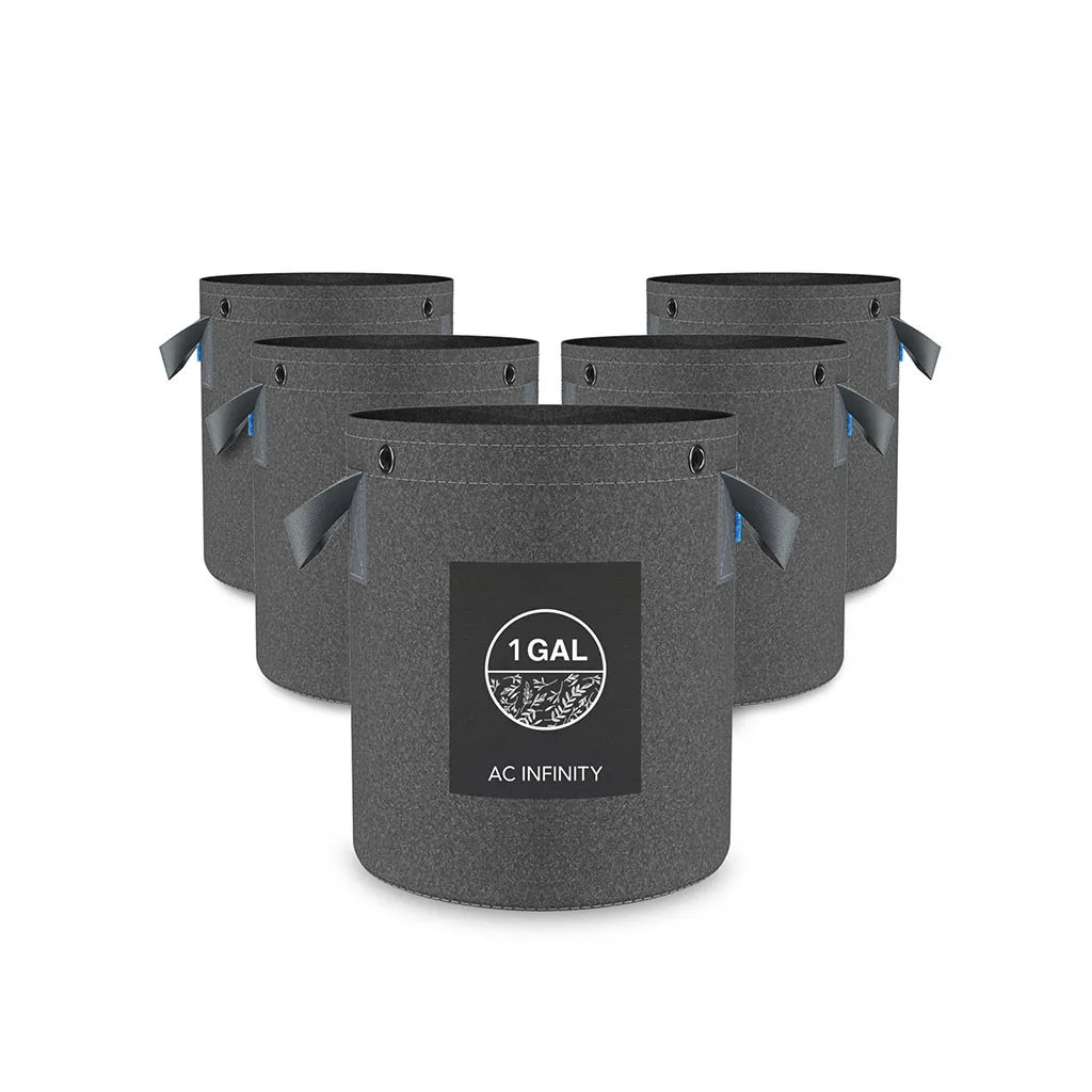Maceta textil redonda 3,8 L (pack 5) - Imagen 6