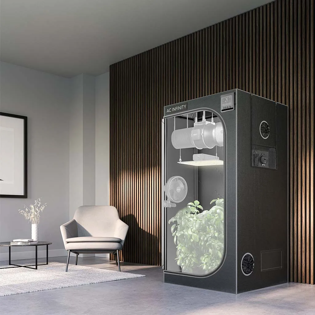 CLOUDLAB 722 – Armario de cultivo 60×60×180 cm - Imagen 3
