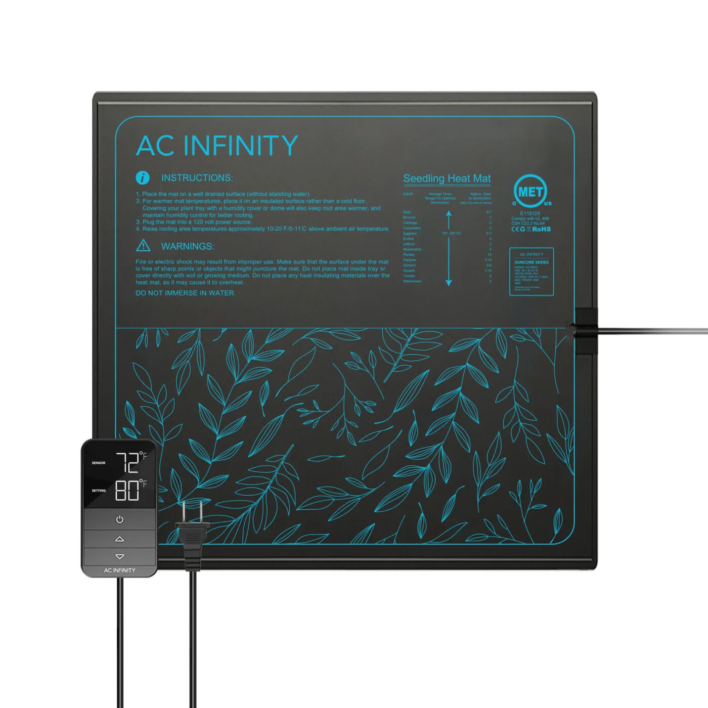 SUNCORE H5 – Manta térmica de propagación 50,8×52,7 cm