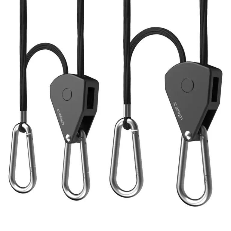 Colgadores de cuerda ajustables 2,4 m, hasta 68 kg